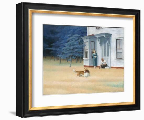 Cape Cod Evening, 1939-Edward Hopper-Framed Art Print