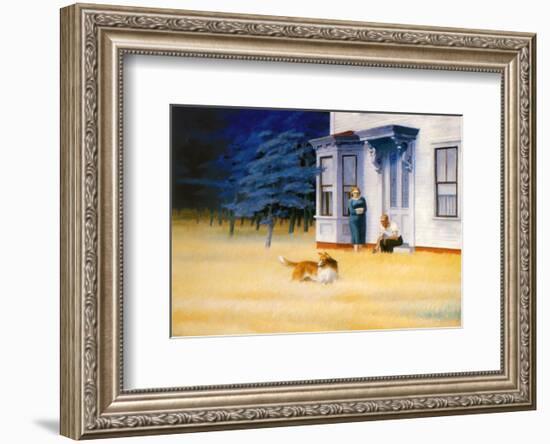 Cape Cod Evening-Edward Hopper-Framed Art Print