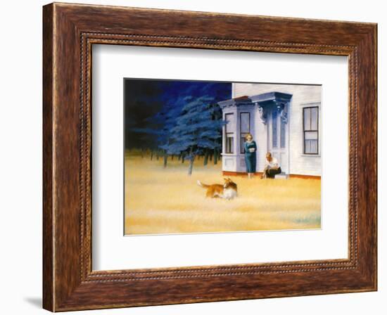 Cape Cod Evening-Edward Hopper-Framed Art Print