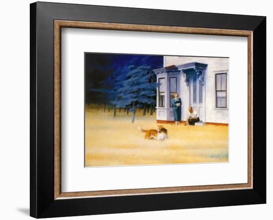 Cape Cod Evening-Edward Hopper-Framed Art Print