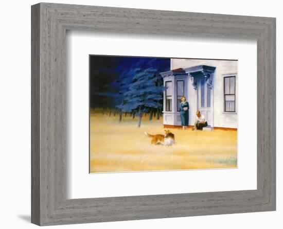 Cape Cod Evening-Edward Hopper-Framed Art Print