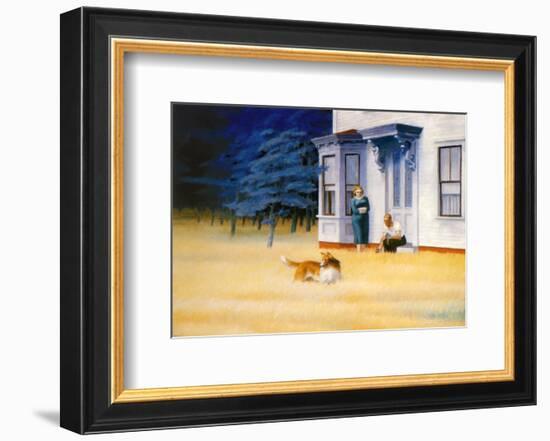 Cape Cod Evening-Edward Hopper-Framed Art Print