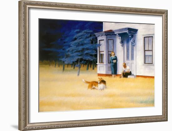 Cape Cod Evening-Edward Hopper-Framed Art Print