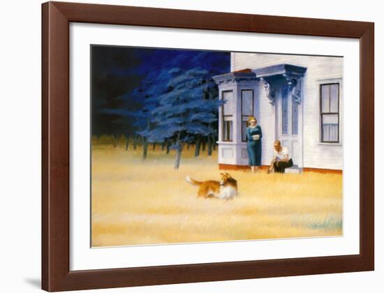 Cape Cod Evening-Edward Hopper-Framed Art Print