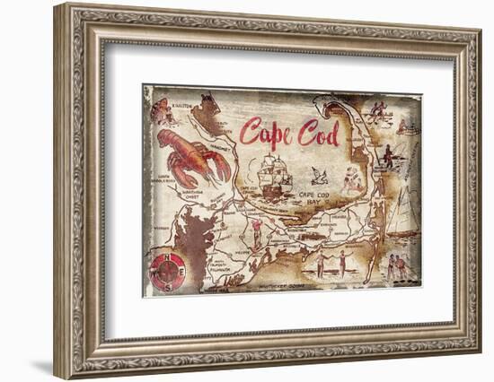 Cape Cod Holiday-null-Framed Art Print