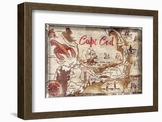 Cape Cod Holiday-null-Framed Art Print