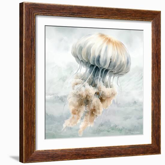 Cape Cod Jellyfish-Nicole DeCamp-Framed Art Print