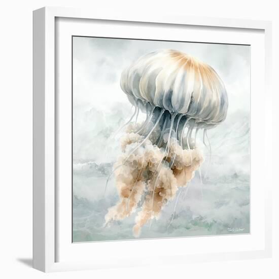 Cape Cod Jellyfish-Nicole DeCamp-Framed Art Print