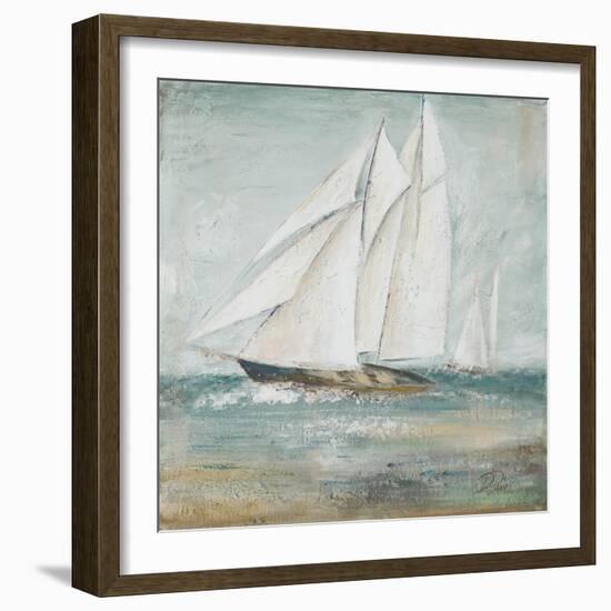 Cape Cod Sailboat I-Patricia Pinto-Framed Art Print