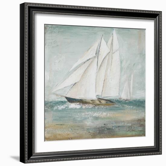 Cape Cod Sailboat I-Patricia Pinto-Framed Art Print