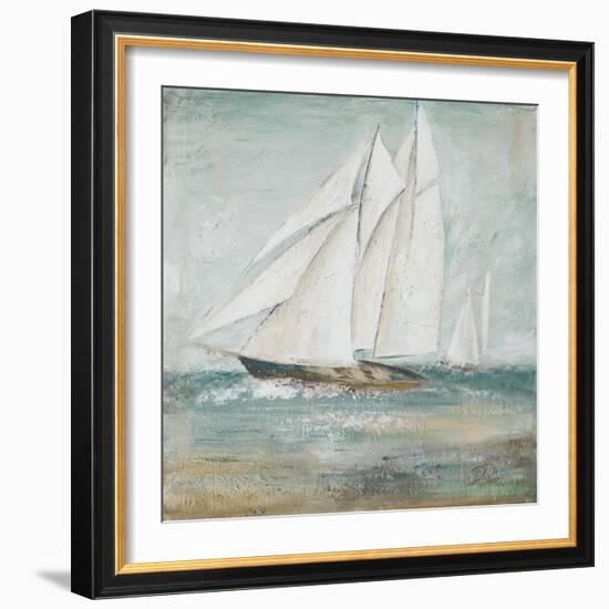 Cape Cod Sailboat I-Patricia Pinto-Framed Art Print