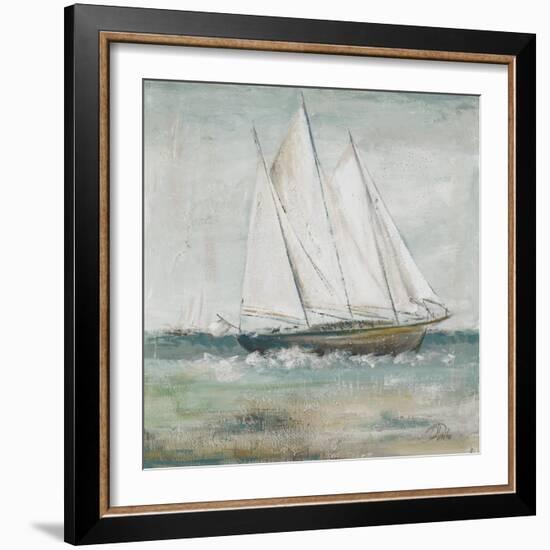 Cape Cod Sailboat II-Patricia Pinto-Framed Art Print