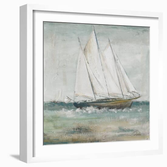 Cape Cod Sailboat II-Patricia Pinto-Framed Art Print