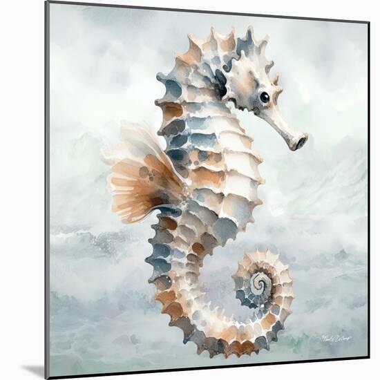 Cape Cod Seahorse-Nicole DeCamp-Mounted Art Print