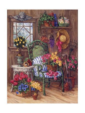 Download 'Cape Cod Shed' Giclee Print - Barbara Mock | Art.com
