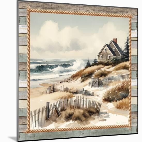 Cape Cod Shoreline-Nicole DeCamp-Mounted Art Print