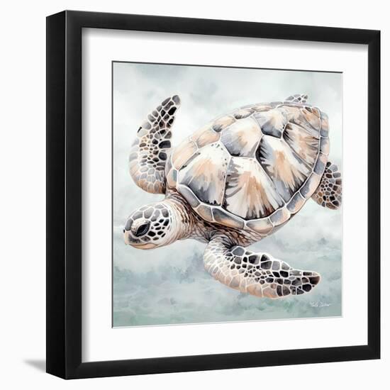 Cape Cod Turtle-Nicole DeCamp-Framed Art Print