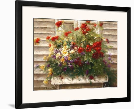 Cape Cod Window Box-Ian Cook-Framed Art Print