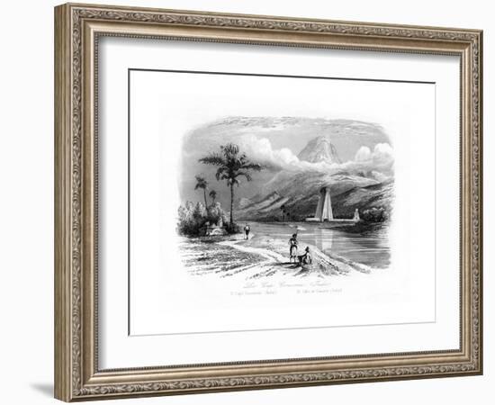 Cape Comorin, India, C1840-N Remond-Framed Giclee Print