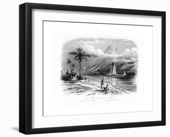 Cape Comorin, India, C1840-N Remond-Framed Giclee Print