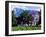 Cape Dutch Farmstead Vineyard Near Franschoek, Western Cape, South Africa-John Warburton-lee-Framed Photographic Print