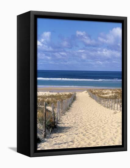 Cape Ferret, Basin d'Arcachon, Gironde, Aquitaine, France-Doug Pearson-Framed Premier Image Canvas