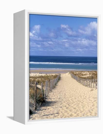 Cape Ferret, Basin d'Arcachon, Gironde, Aquitaine, France-Doug Pearson-Framed Premier Image Canvas