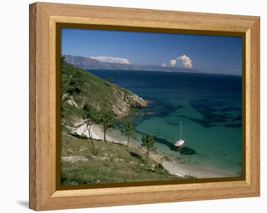 Cape Finisterre, Galicia, Spain-Michael Busselle-Framed Premier Image Canvas