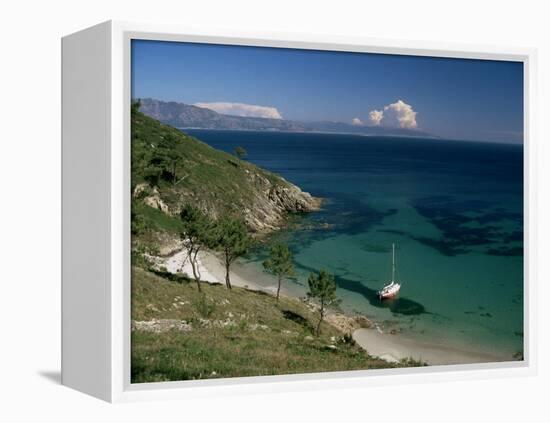 Cape Finisterre, Galicia, Spain-Michael Busselle-Framed Premier Image Canvas