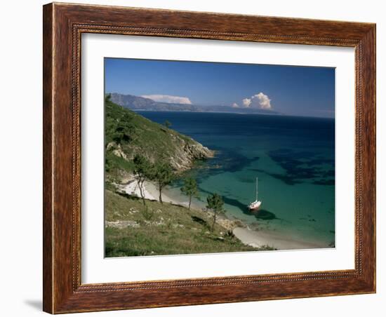 Cape Finisterre, Galicia, Spain-Michael Busselle-Framed Photographic Print