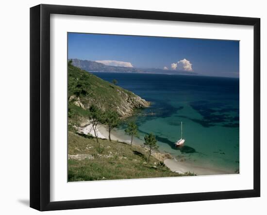Cape Finisterre, Galicia, Spain-Michael Busselle-Framed Photographic Print