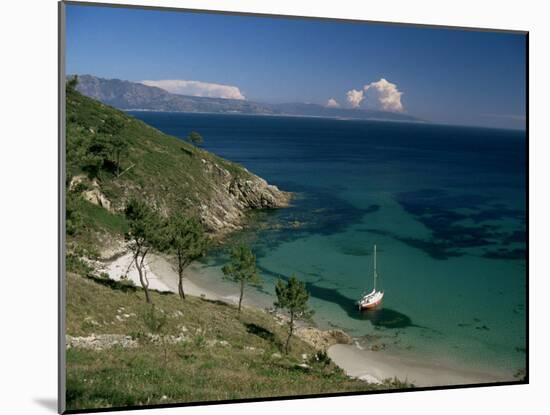 Cape Finisterre, Galicia, Spain-Michael Busselle-Mounted Photographic Print