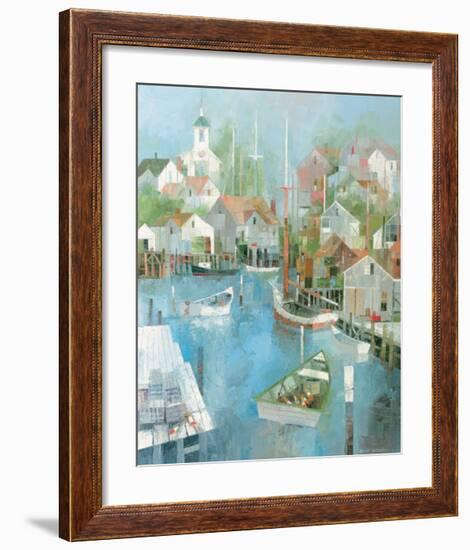 Cape Harbor-Albert Swayhoover-Framed Giclee Print