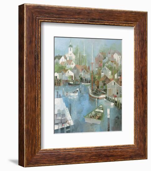 Cape Harbor-Albert Swayhoover-Framed Art Print