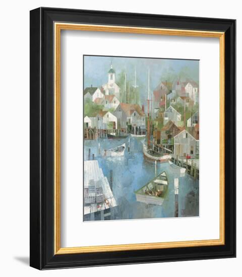 Cape Harbor-Albert Swayhoover-Framed Art Print