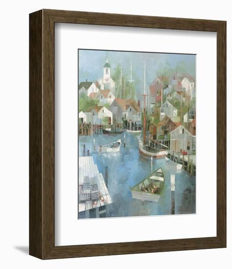 Cape Harbor-Albert Swayhoover-Framed Art Print