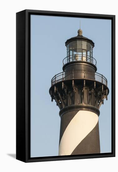 Cape Hatteras Light Station, Hatteras Island, Outer Banks, North Carolina-Michael DeFreitas-Framed Premier Image Canvas