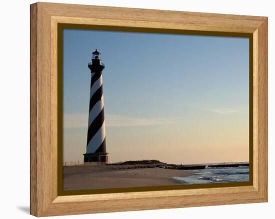 Cape Hatteras Lighthouse at Sunrise-Joseph Sohm-Framed Premier Image Canvas