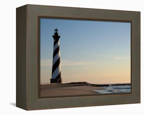 Cape Hatteras Lighthouse at Sunrise-Joseph Sohm-Framed Premier Image Canvas
