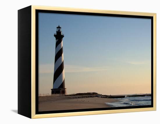 Cape Hatteras Lighthouse at Sunrise-Joseph Sohm-Framed Premier Image Canvas