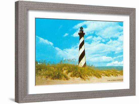 Cape Hatteras Lighthouse, North Carolina-null-Framed Art Print