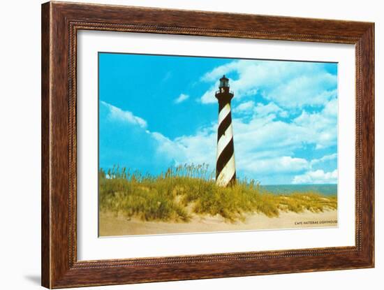 Cape Hatteras Lighthouse, North Carolina-null-Framed Art Print