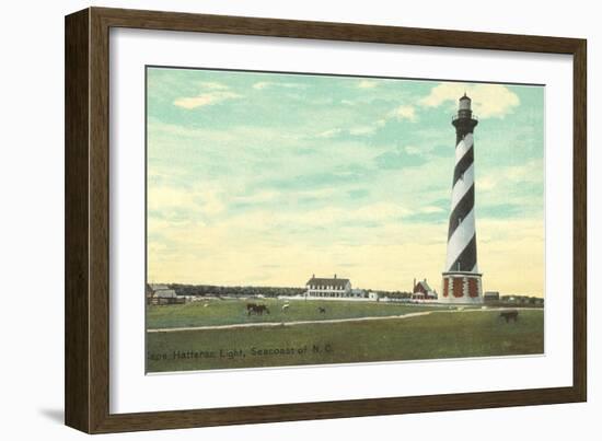 Cape Hatteras Lighthouse, North Carolina-null-Framed Premium Giclee Print