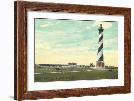 Cape Hatteras Lighthouse, North Carolina-null-Framed Art Print