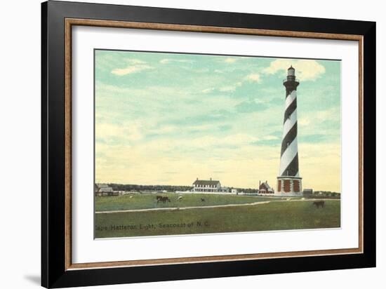 Cape Hatteras Lighthouse, North Carolina-null-Framed Art Print