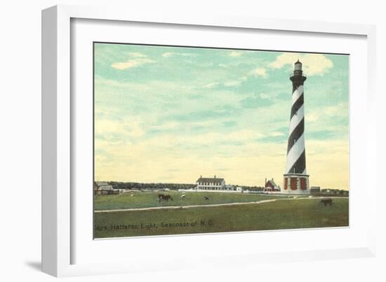 Cape Hatteras Lighthouse, North Carolina-null-Framed Art Print