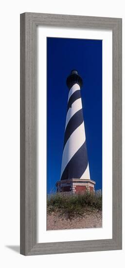 Cape Hatteras Lighthouse on the coast, Hatteras Island, Outer Banks, Buxton, North Carolina, USA-null-Framed Photographic Print