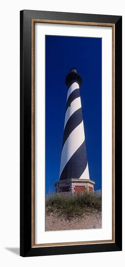 Cape Hatteras Lighthouse on the coast, Hatteras Island, Outer Banks, Buxton, North Carolina, USA-null-Framed Photographic Print