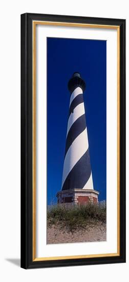 Cape Hatteras Lighthouse on the coast, Hatteras Island, Outer Banks, Buxton, North Carolina, USA-null-Framed Photographic Print