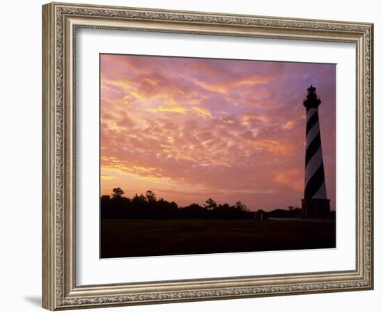 Cape Hatteras Lighthouse, Outer Banks, North Carolina, USA-Michael DeFreitas-Framed Photographic Print